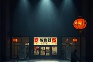 《群山户口》山脊线上村落远景剧照