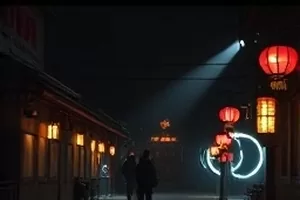 《桥下人家》高架桥下晾衣绳与夕阳剧照