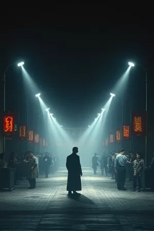 《河流的名字》船工在浅滩撑篙的竖版剧照